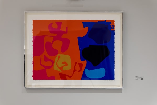 Patrick Heron January 1973 OWO Raffles London Art Dellasposa Gallery Exhibition
