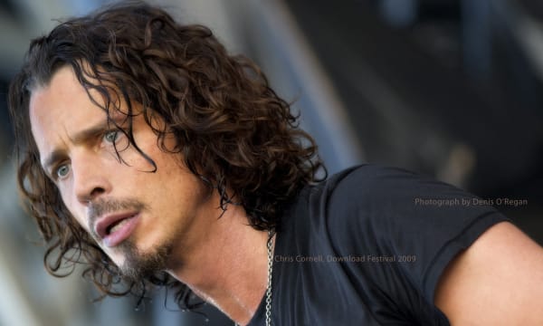 Chris Cornell on stage