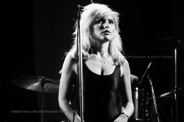 Debbie Harry on stage