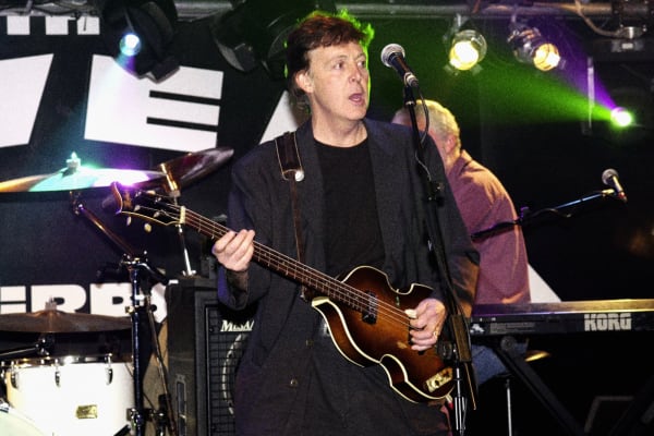 PAUL McCARTNEY, The Cavern Liverpool, 1999