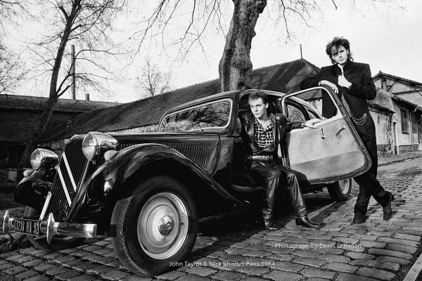 John Taylor and Nick Rhodes Paris 1984