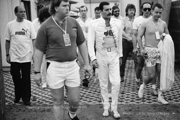 Queen Going Onstage 1986