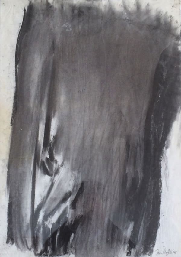 In the Tomb, 1978 Charcoal on paper 59 x 42cm