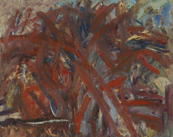 Angelica Garnett's Orchard, 1982 Oil on canvas 62 x 77cm
