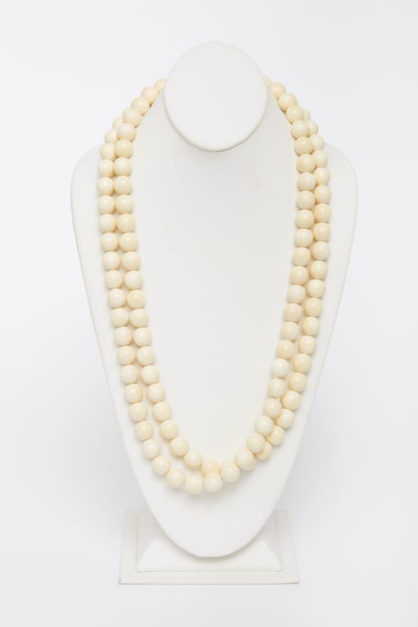 Bone Sautoir Necklace