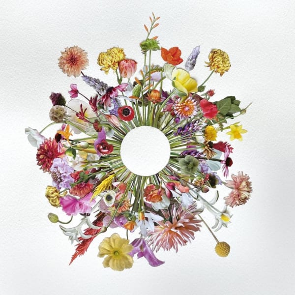 Eternal Bouquet IV 18 x 15", Collage, 2022