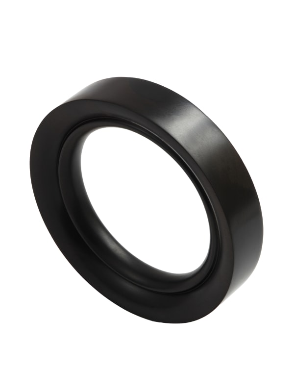 Ebony Bangle 66mm, Ebony