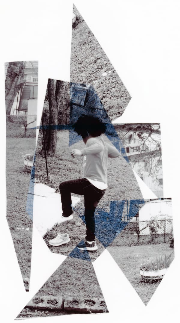 Lost Footing, 2022, Scanograph printed on archival paper, 18 x 24"