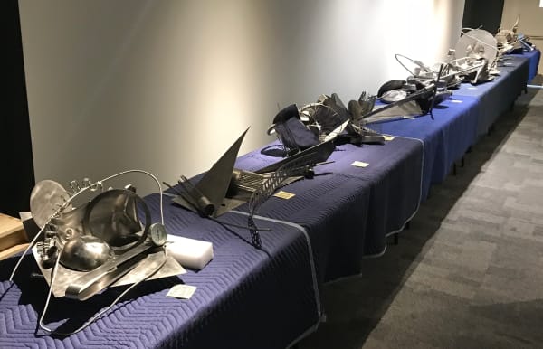 Installation day at the Berman.