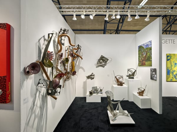 A solo exhibition with the Bridgette Mayer Gallery accompanied the award.
