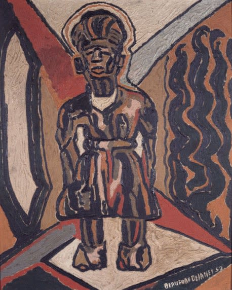 Beauford Delaney, Untitled (African Sculpture), 1946