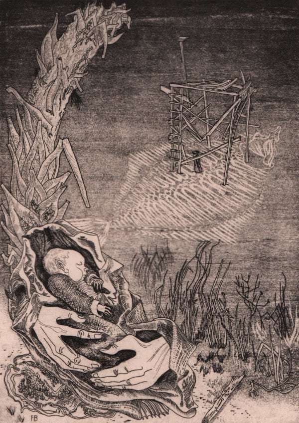Fred Becker, Conception, 1941