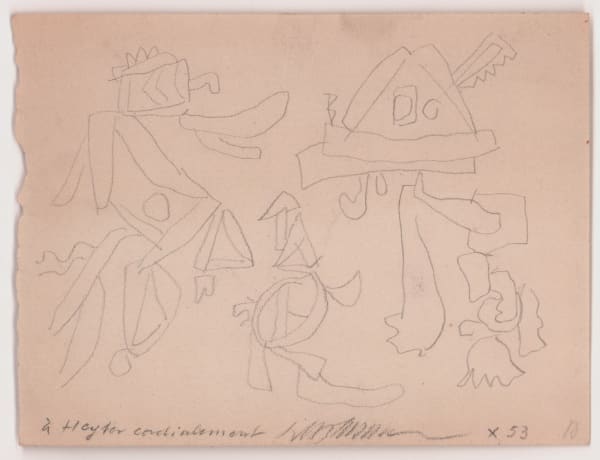 Andre Masson, Untitled, 1953