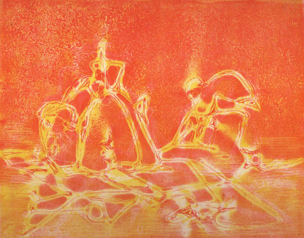 Boris Margo, Pleistocene Monarchs #2, 1945