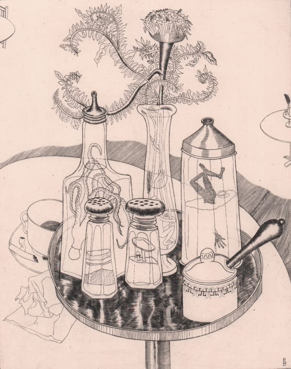 Fred Becker, Cafeteria Still Life, 1937