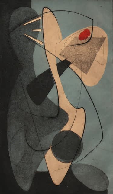 Thomas Lias, Two Forms in Space, 1946