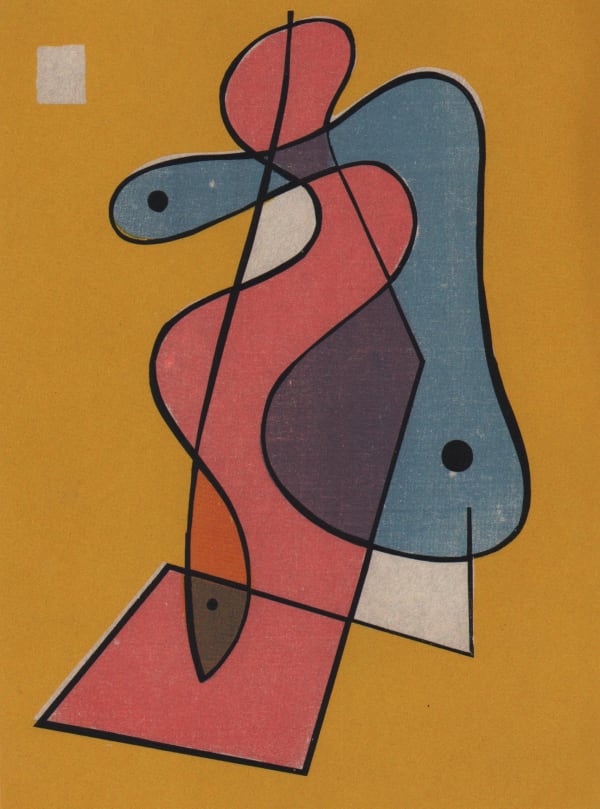 Morris Blackburn, Interlocking Forms, 1948