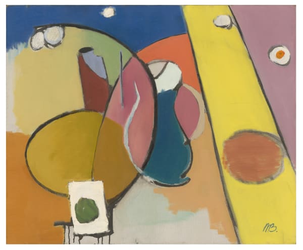 Morris Blackburn, Still Life with Blue Pitcher, c. 1942