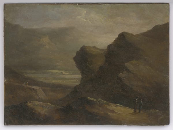 Robert Duncanson, Untitled (Landscape with Figures), c. 1860-65
