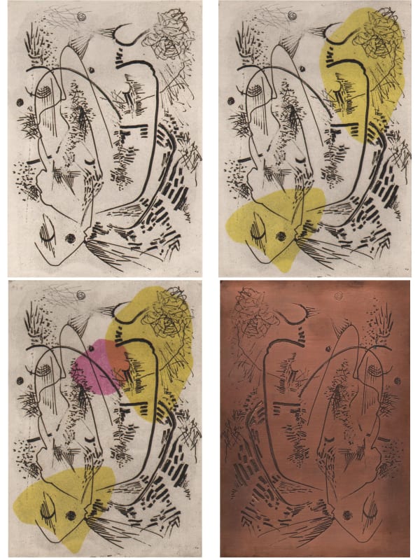 Wolfgang Paalen , Arcanes, 1954