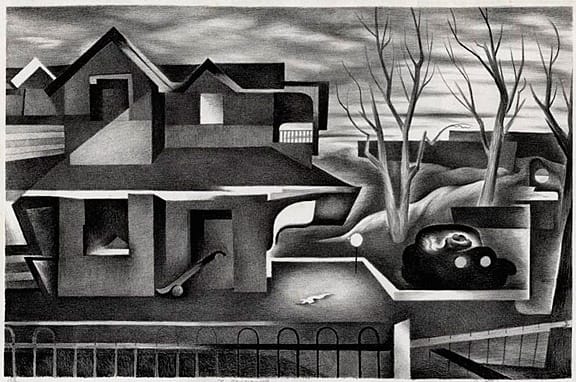 Benton Spruance, The Homecoming, 1935