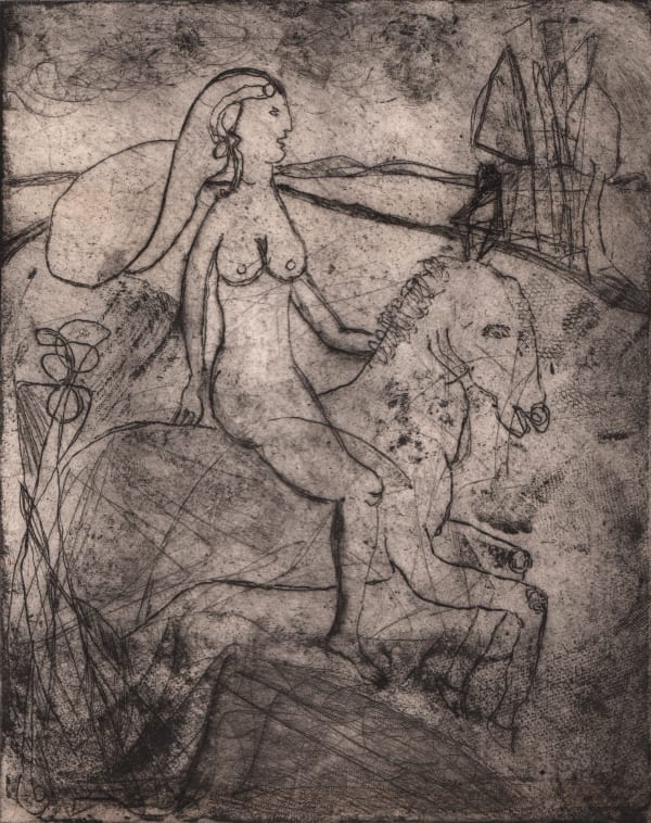 Anne Ryan, Tamed Unicorn, 1944