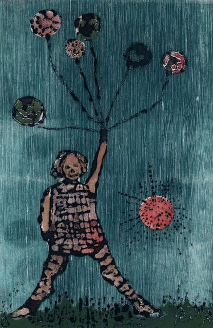 Betye Saar, Baloon Girl, 1962