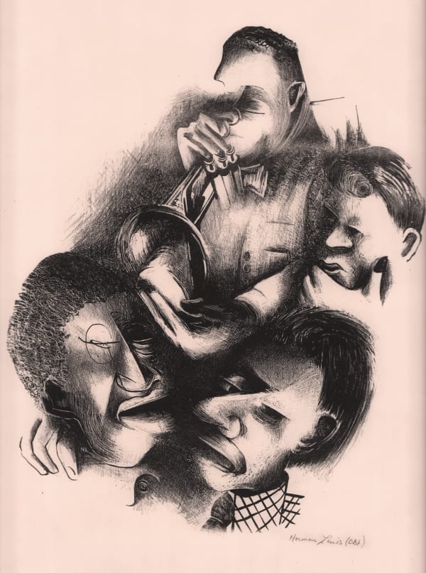 Norman Lewis, Jazz Musicians, c. 1943/44