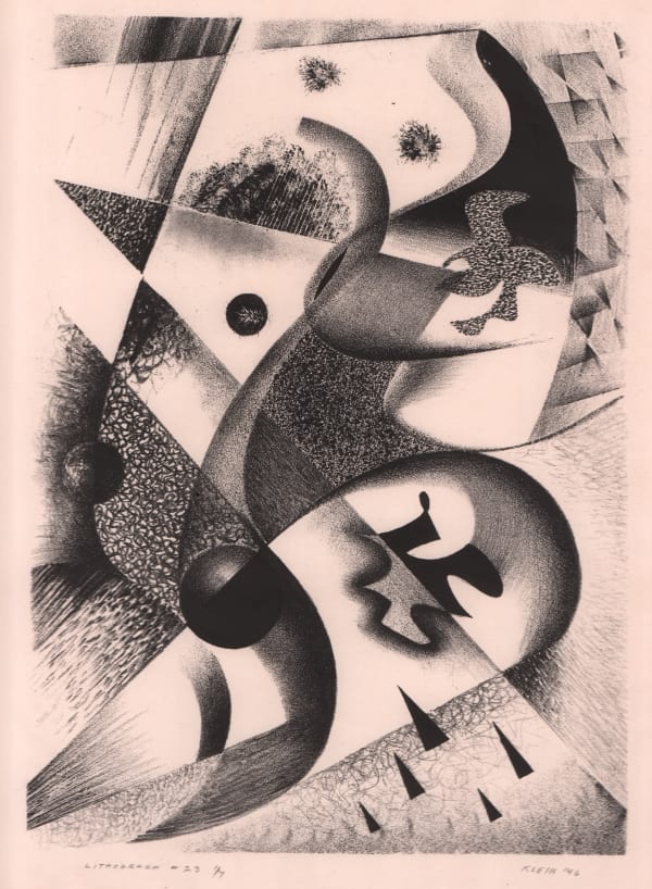 Medard P. Klein, Lithograph #23, 1946
