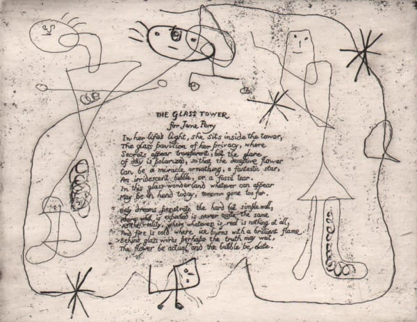 Joan Miró, The Glass Tower, 1947