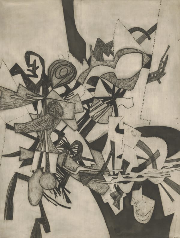 Fred Becker, Scaffolding, 1952