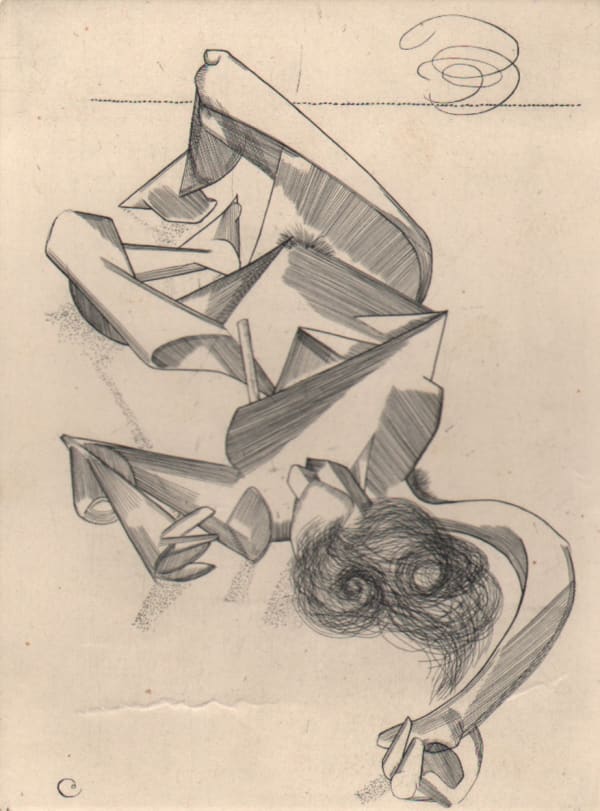 Pierre Courtin, Femme Couche/Reclining Figure, c. 1945