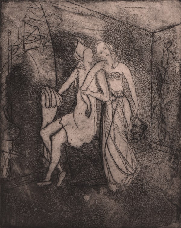 Anne Ryan, Dancers Resting, 1945