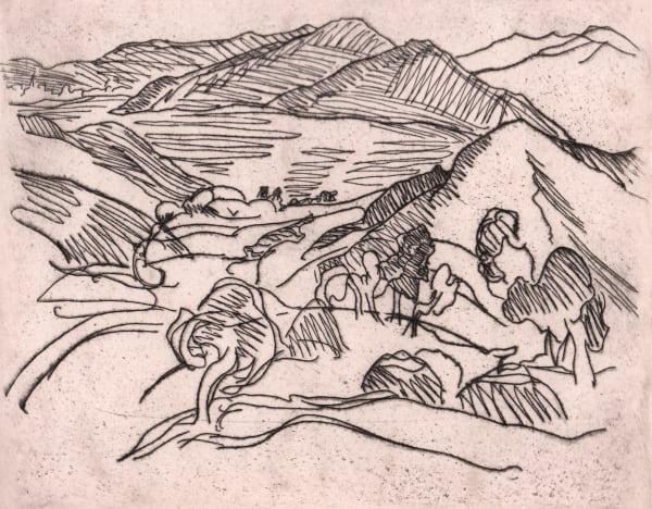 Edith Fletcher, Untitled (Landscape), c. 1935