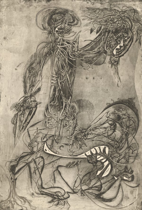 Andre Racz, Perseus Beheading Medusa I, III & IV, 1944-45