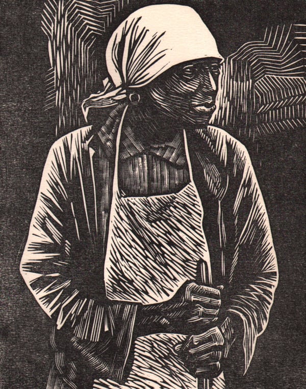 Elizabeth Catlett, Survivor, 1983