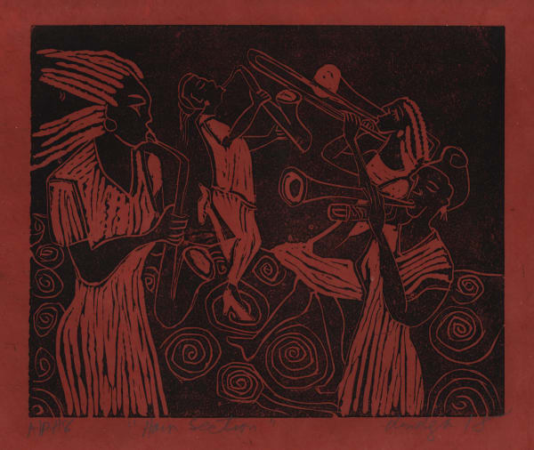 Dindga McCannon, Horn Section, 2018