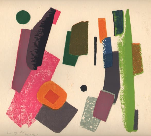 Morris Blackburn, Non-Objective, 1941