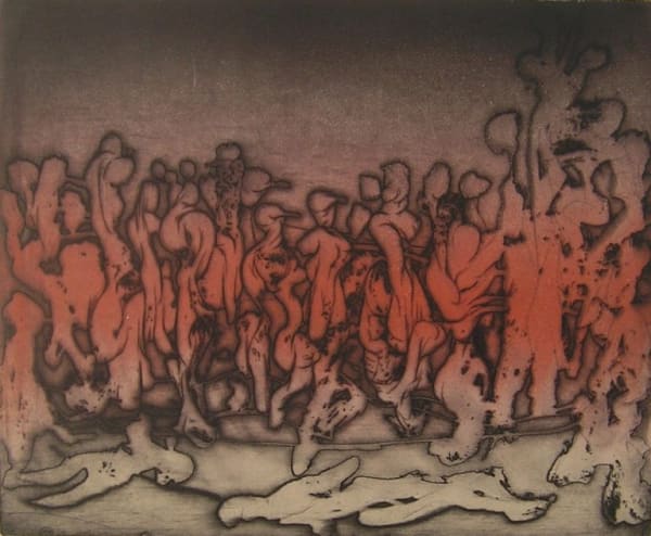 Nemecio Antunez, City Dwellers, 1950