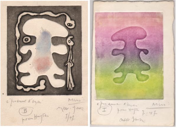 Joan Miró, L’Antitete, pair B-I