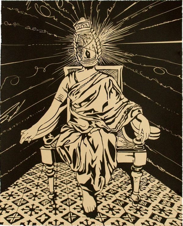 Chitra Ganesh Durham Press Fine Art Print Editions and Unique Monoprints