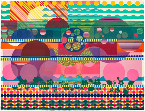 Beatriz Milhazes Durham Press Fine Art Print Editions and Unique Monoprints