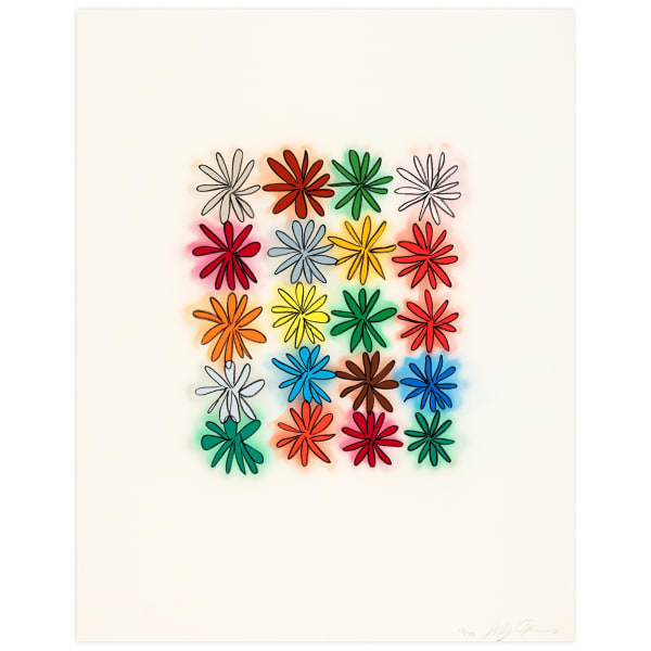 Polly Apfelbaum | Three Flowers