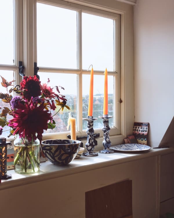 Beeswax candles are the best for Rachaels candles - these are from Moorlands.