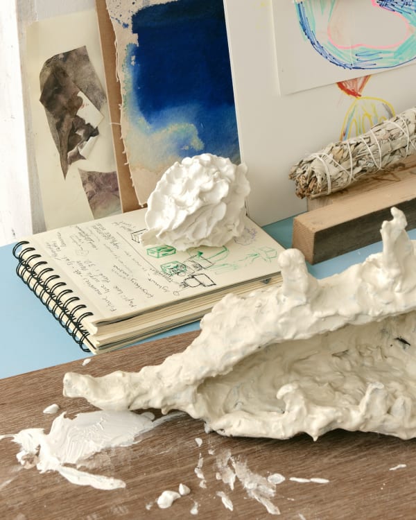 Daily journalling is an important part of the creative process for Ditte