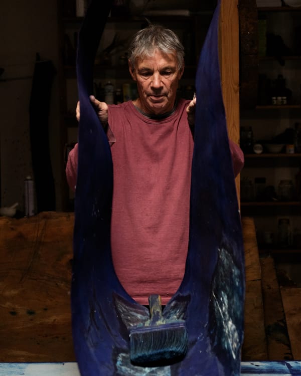 'I work when I'm sleeping - I put seeds of ideas into my head and hope that in the morning it's worked itself out.'