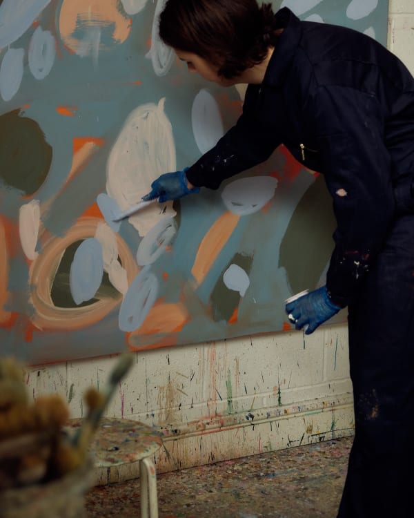 "I look at other artists – I love the liquid greens in Tomo Campbell's works – but my influences comes more from the nostalgia within my own memories"