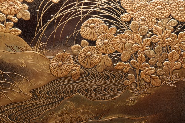 Golden Treasures Japanese Gold Lacquer Boxes