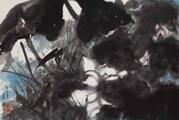 Paintings by Minol Araki Nature in Ink