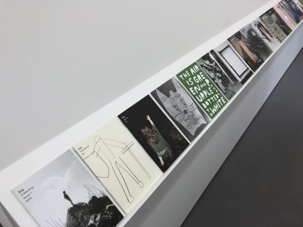 Little Warsaw & innen Library Erna Hecey Gallery, Luxembourg, 2020
